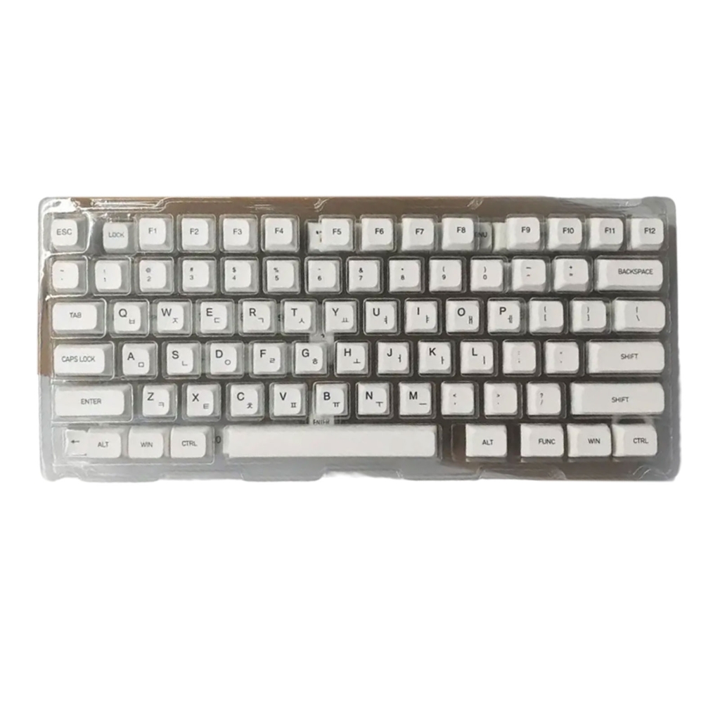 Mechanical Keyboard Keycaps Replacement 120pcs Minimalist White Keycap ...