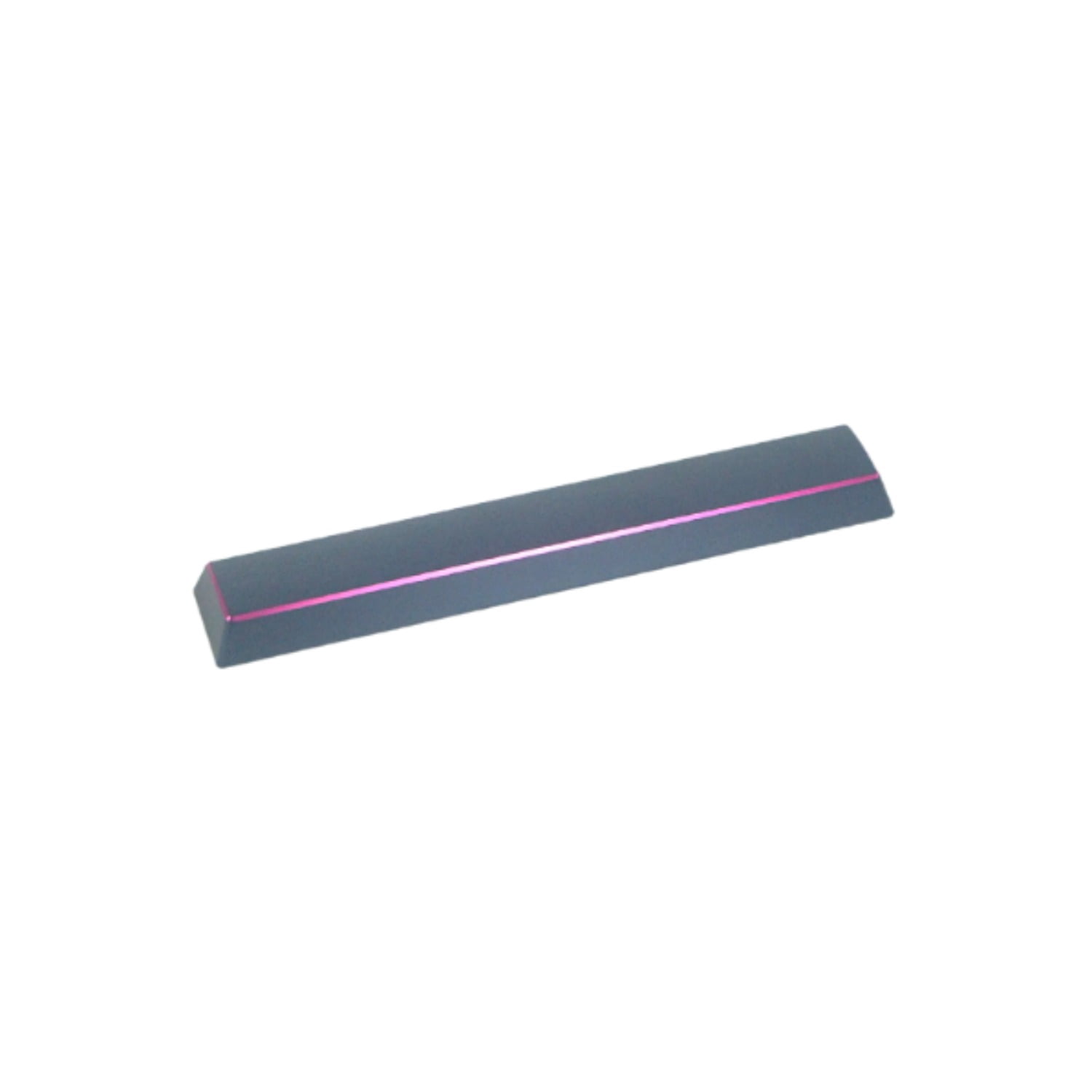 Mechanical Keyboard Spacebar Keycap, Aluminum 6.25u Split Style with Polished Edges, Original Factory Height，Customizable Upgrade for Gaming & Typing