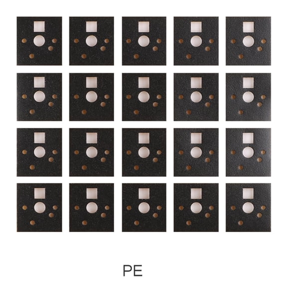 Mechanical Keyboard Stabilizer Film Gasket Sticker Big for Key Adjustment Pad Paper Film Pack of 120 Piece