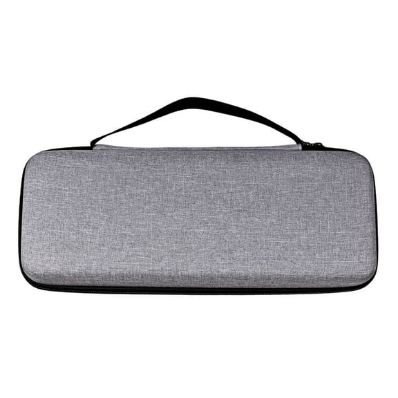 Mechanical Keyboard Travel Case Bag Hard Shell Design Storage Solution Gray