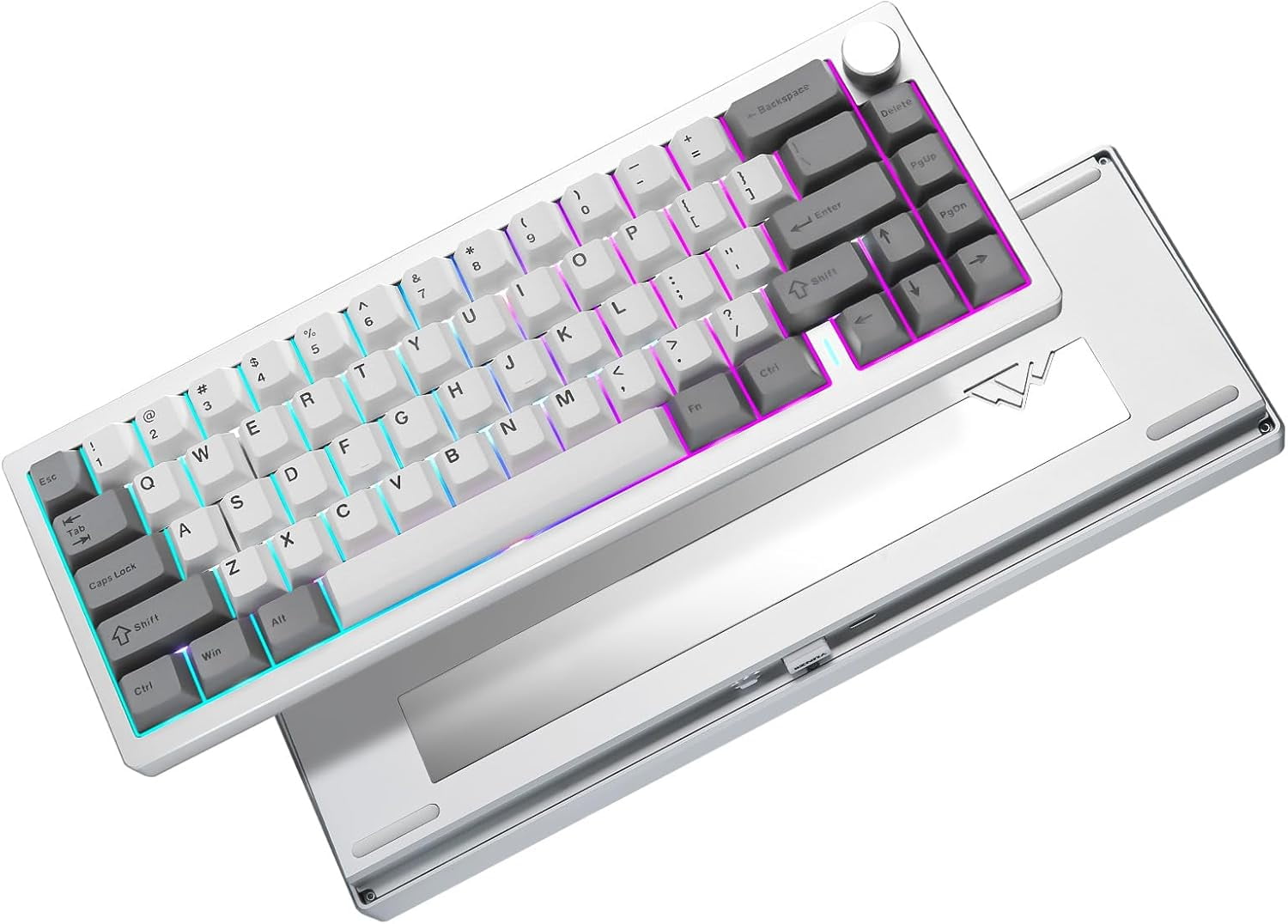 Mechanical Keyboard:YUNZII AL68 aluminum keyboard is crafted from ...