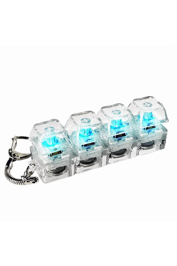Mechanical Keyboards Tester Ergonomic Keyboards Switches Selection Tool Keychain Toy For Typing with Ease