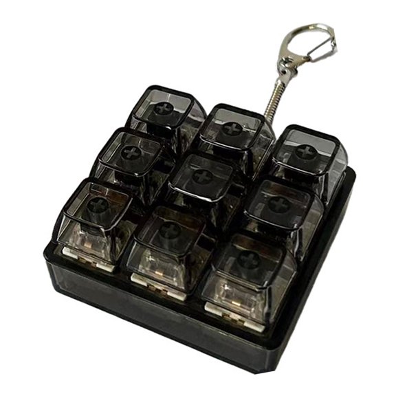 Mechanical Keyboards Tester Ergonomic Keyboards Switches Selection Tool Keychain Toy For Typing with Ease