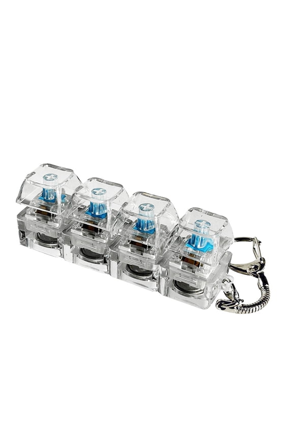 Mechanical Keyboards Tester Ergonomic Keyboards Switches Selection Tool Keychain Toy For Typing with Ease