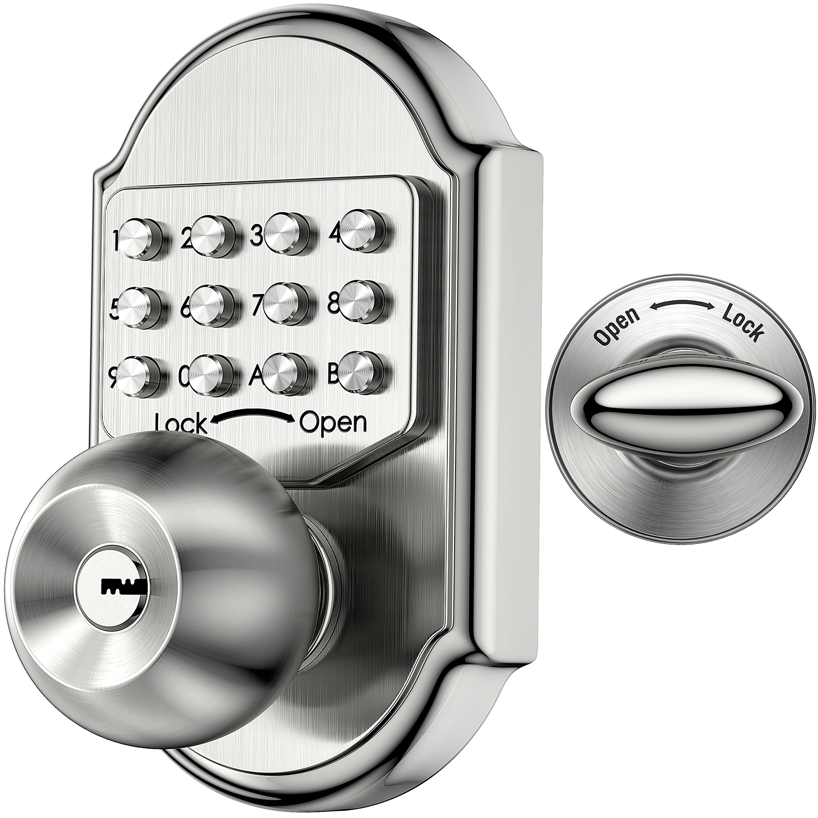 Legend Decorative Lever Deadbolt Combo Set Adj Bs Kw1 Polished Brass