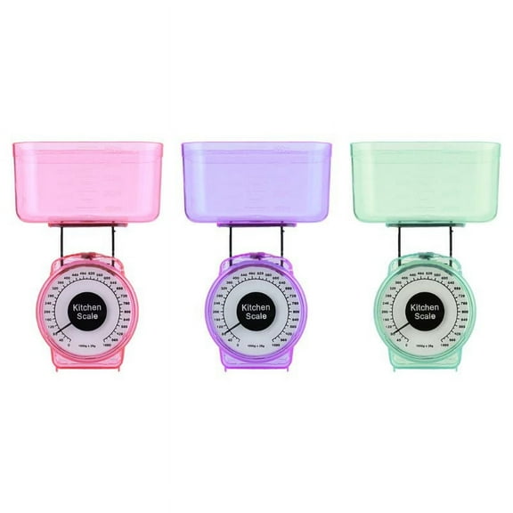 Mechanical Kitchen Scale for Home Restaurant Cooking Vegetables With Read Dial Baking Easy Weighing Tool Tray Mechanical