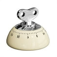 thumbnail image 1 of Mechanical Kitchen Timer 1-60 Minutes, Loud Alarm Magnetic Back, Countdown Timer, Egg Timer, Mechanical Movement, No Batteries Required - Practical Tool Decorative Accessory, 1 of 4