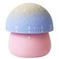 Mechanical Kitchen Timer, Cute Mushroom Timer for Kids, Wind Up 60