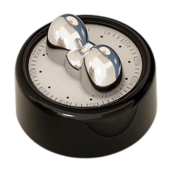 Mechanical Kitchen Timer with Loud Alarm, Battery-Free Cooking Timer for Baking, Oil-Proof, Waterproof, Compact Design with Magnetic Backing for Easy Placement