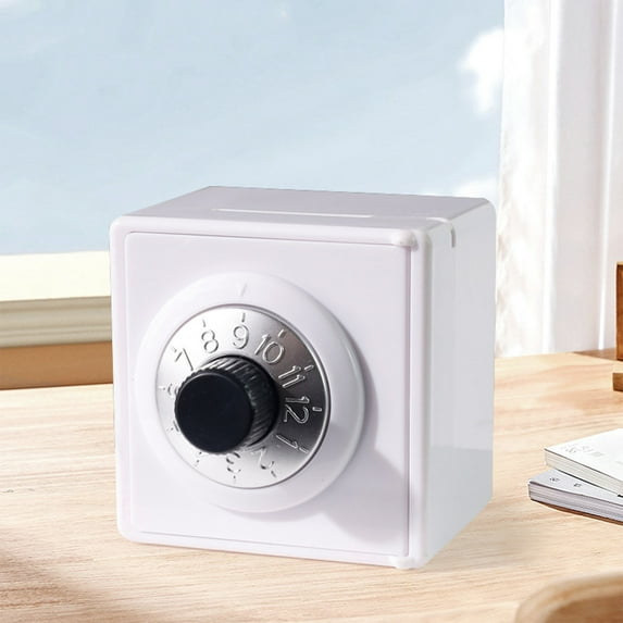 Mechanical Lock Bank Coin Money Box Password Security Educational Toy Financial Literacy Gift