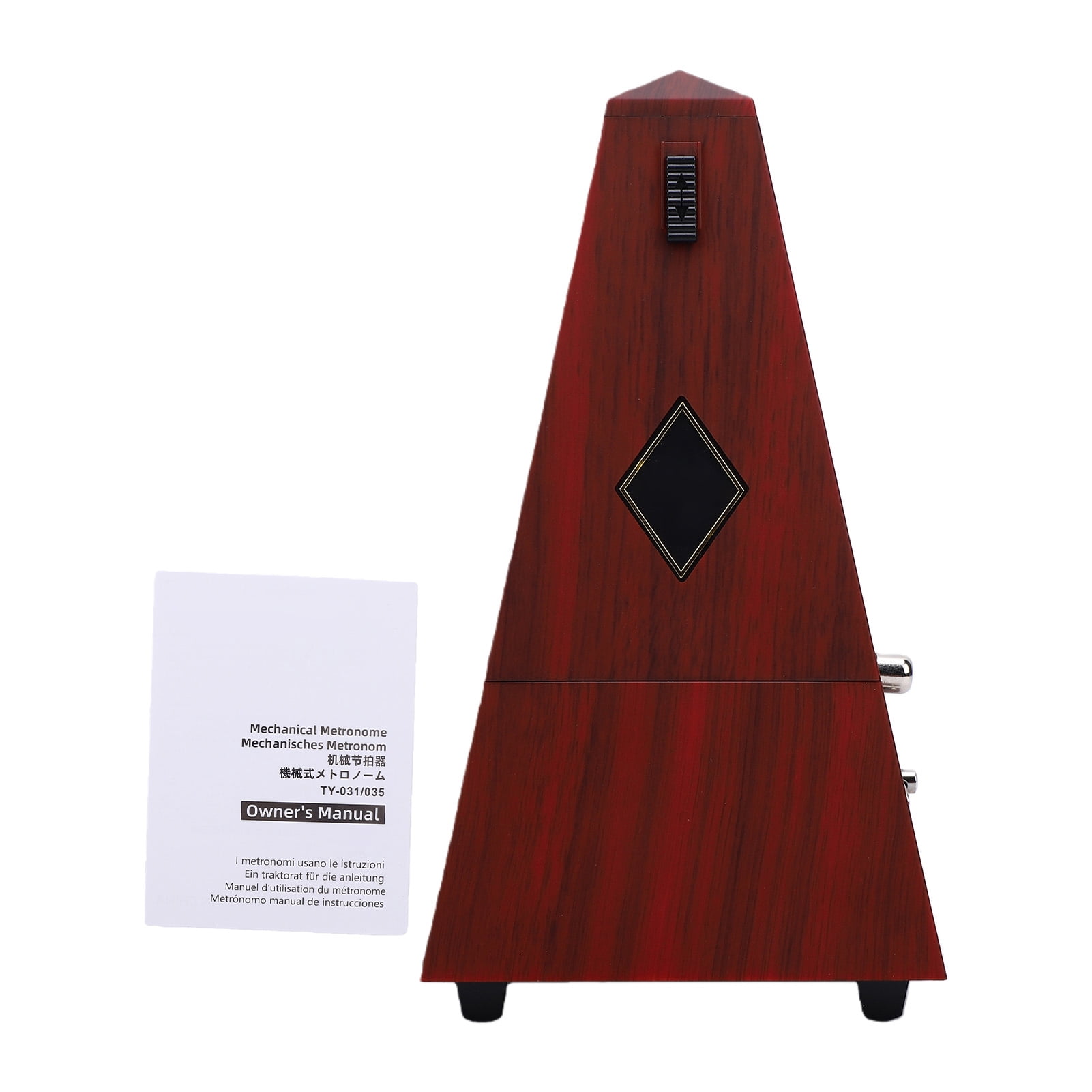 Mechanical Metronome Mechanical Metronome Portable Tower Style Metronome Accurate Beat for Piano Guitar Drum Music Studio