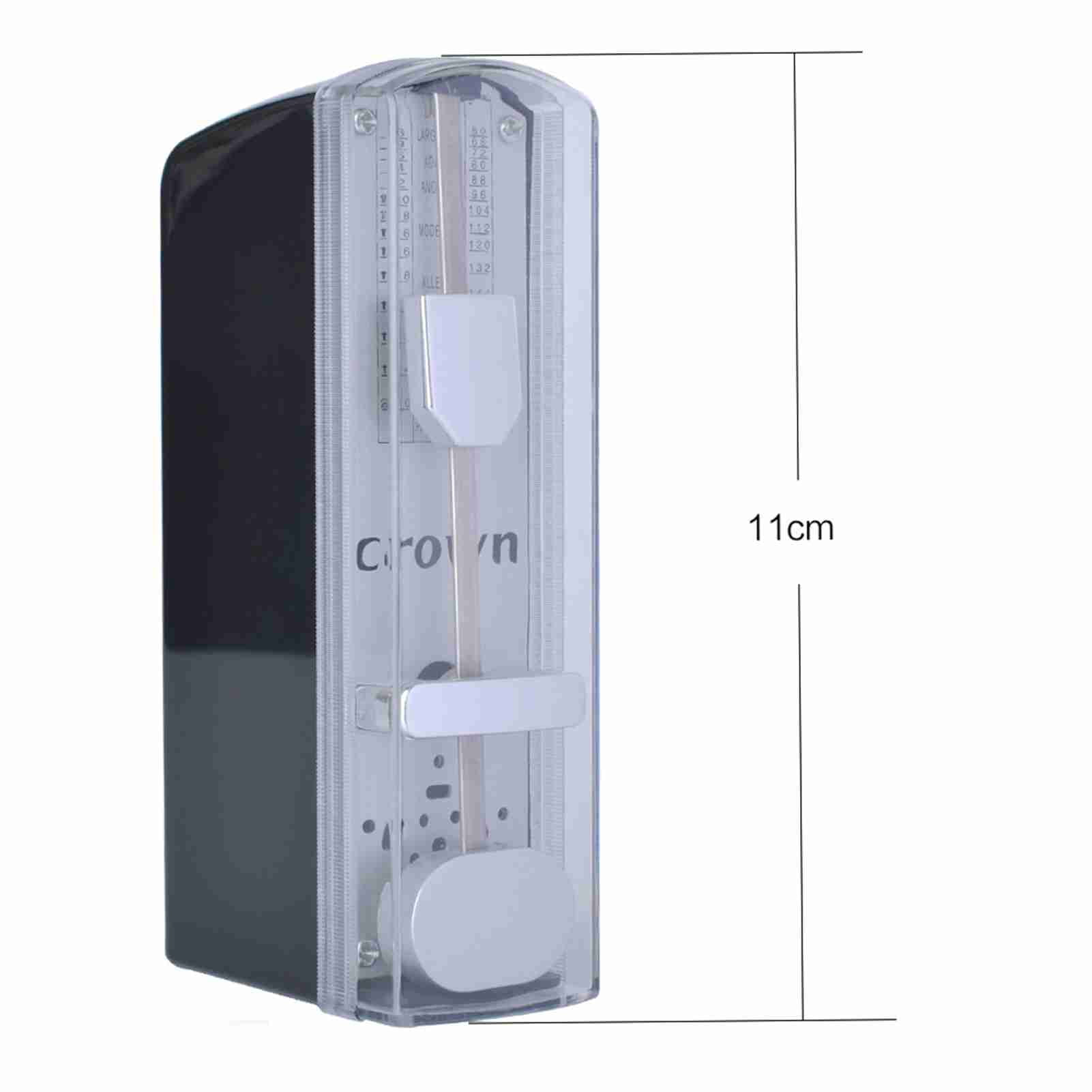 Mechanical Metronome Mini Mechanical Metronome, Portable Pocket Size with Wind Up Mechanism for Piano Guitar Violin Ukulele Chinese Zither Music Instrument