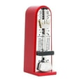 thumbnail image 1 of Mechanical Metronome Professional Metronome Practical Accurate Track Beat Tempo Metal for Ukulele Cello Saxophone Instrument Red, 1 of 8
