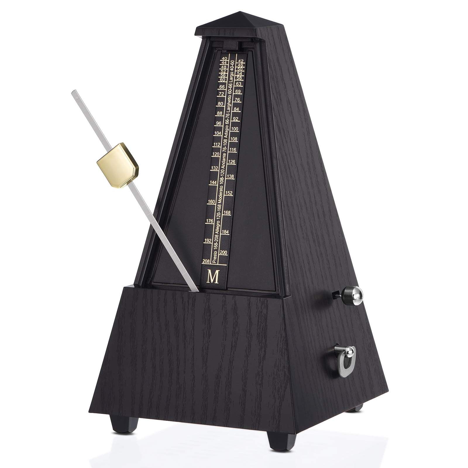 Mechanical Metronome for Piano Guitar Bass Violin Drums with Loud Sound and High Precision