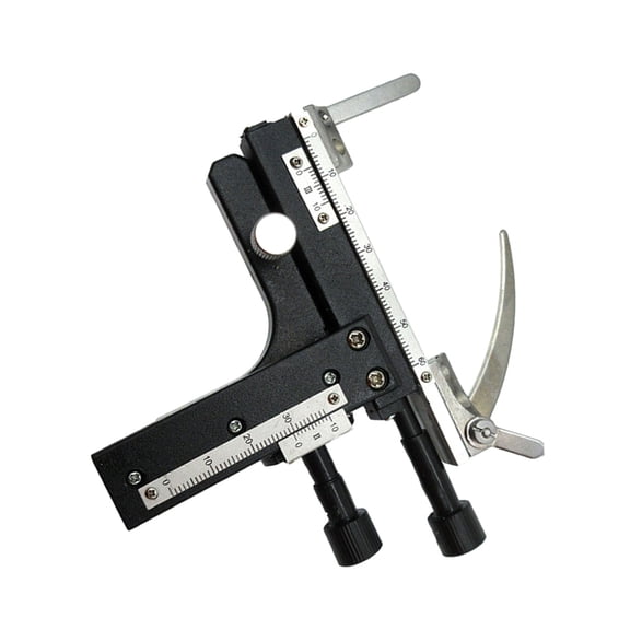 Mechanical Moveable Stage for Microscope, Microscope Caliper Moveable with Scale Manual Lift Stage