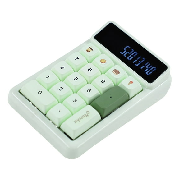 Mechanical Numeric Keboard Keypad High Efficiency Computer Numpad with Double Functionality as Calculator and Keyboard