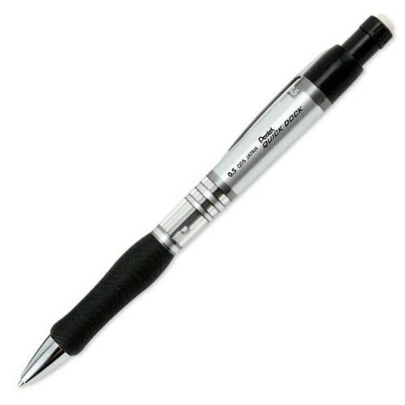 Mechanical Pencil, Quick Dock, 0.5mm, Black - 2pc