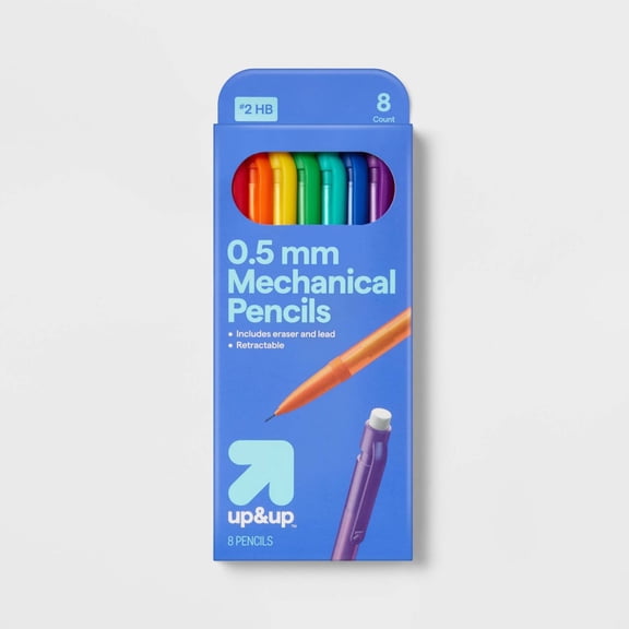 Mechanical Pencils 0.5mm 8ct