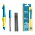 thumbnail image 1 of Mechanical Pencils,2.0MM Mechanical Pencil with Comfort Ergonomic Grip,Cute Mechanical Pencils with 6PCS Lead Refills, Aesthetic Office Supplies for Man and Woman Writing Drawing(Blue 2), 1 of 5