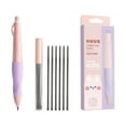 thumbnail image 1 of Mechanical Pencils,2.0MM Mechanical Pencil with Comfort Ergonomic Grip,Cute Mechanical Pencils with 6PCS Lead Refills, Aesthetic Office Supplies for Man and Woman Writing Drawing(Pink), 1 of 5