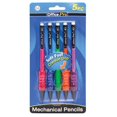 thumbnail image 1 of Mechanical Pencils Soft Comfort Grip, Refillable Assorted Colors,5pc With Refill, 1 of 2