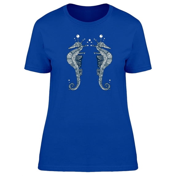 Mechanical Seahorse T-Shirt Women -Image by Shutterstock, Female Large