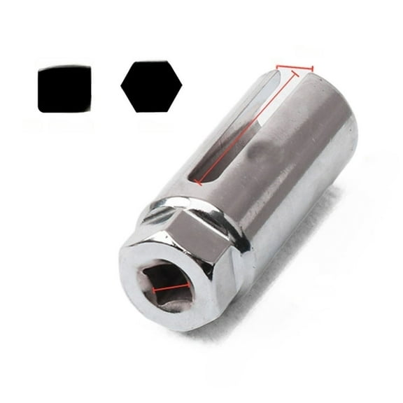 Mechanical Sensor Wrench Drive Removal Tool Sensor Socket Wrench 2 Threaded Sockets 3 Sockets 30mm Long Wrench