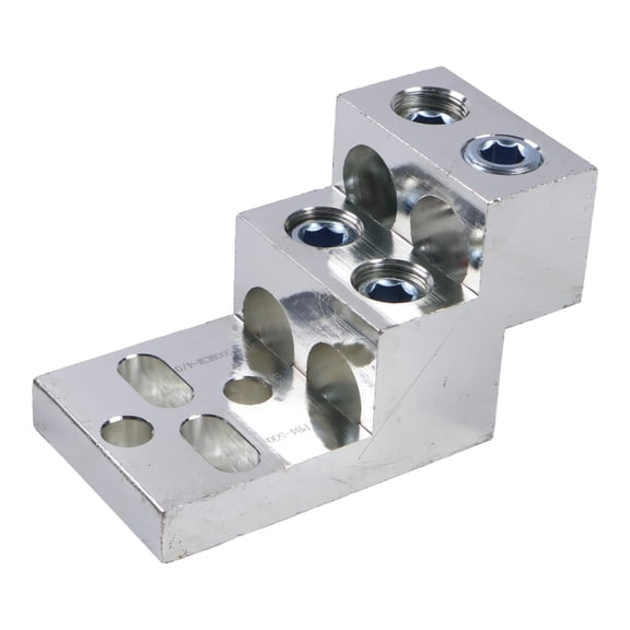 YUXUN Mechanical Stacked Lug 600T-4 CU9AL 500 Kcmil-4 600 MCM-2 600T-4-CU9AL Wire Range 13/32"