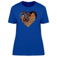 thumbnail image 1 of Mechanical Steampunk Heart T-Shirt Women -Image by Shutterstock, Female Large, 1 of 2