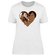 thumbnail image 1 of Mechanical Steampunk Heart T-Shirt Women -Image by Shutterstock, Female Small, 1 of 2