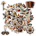thumbnail image 1 of Mechanical Stickers Animal Stationery Steampunk Stickers Vintage Stickers for Laptops Suitcase Guitar, 1 of 9