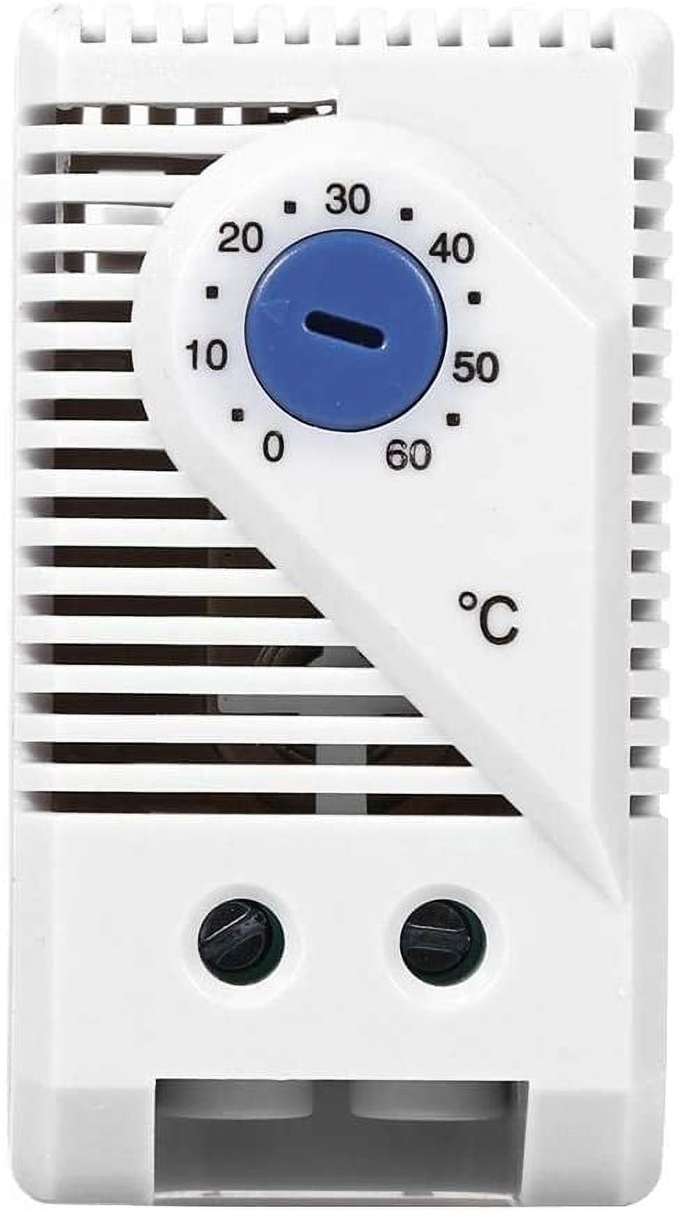 Mechanical Thermostat, 1Pcs 060℃ Adjustable Thermostat Switch, Compact