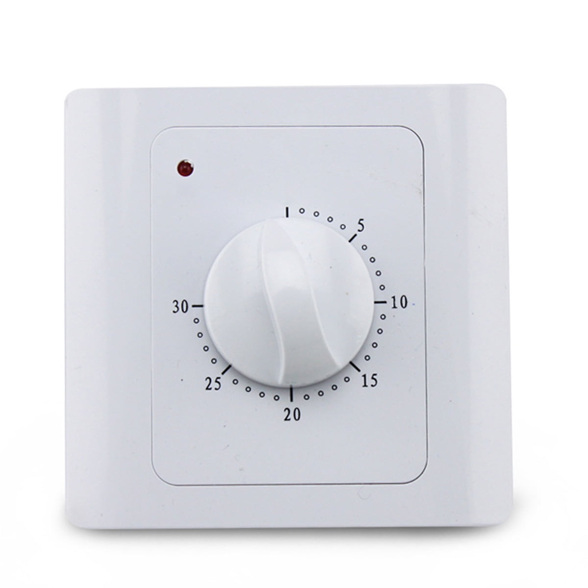 Mechanical Time Switch, Spring Loaded Timer For Water Pumps, Digital In-Wall Timer With Easy Hardwired Connection, Programmable Countdown For Universal Use