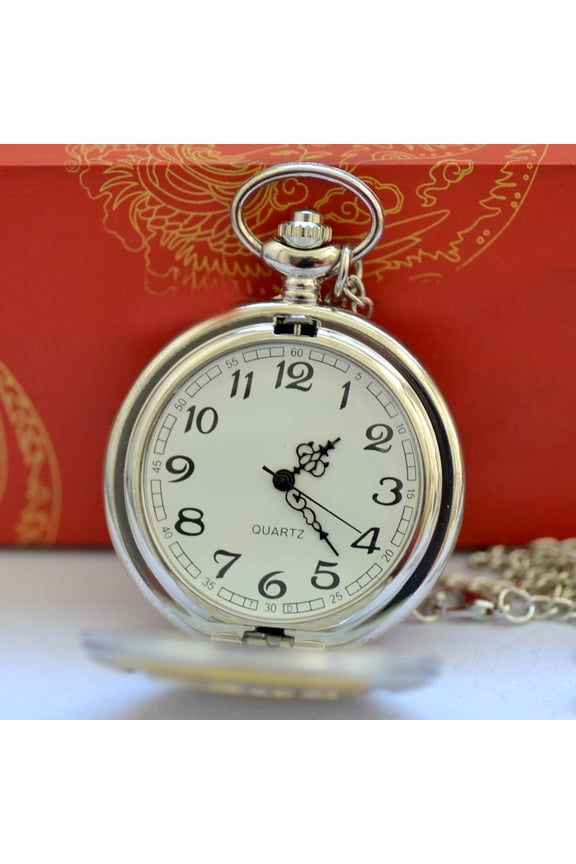 Mechanical Timepiece with Antique Locket Design for Fathers and Grandfathers