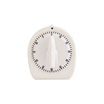 Mechanical Timer 60-Minute Countdown With Alarm Reminder For Kitchen Students Problem-Solving Time Management