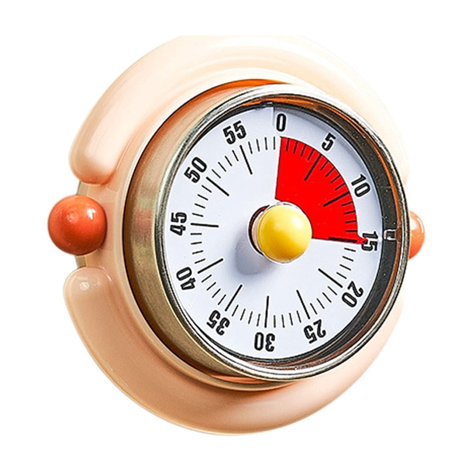 Mechanical Timer 60-Minute Visual Countdown Kitchen Timer with Magnetic ...