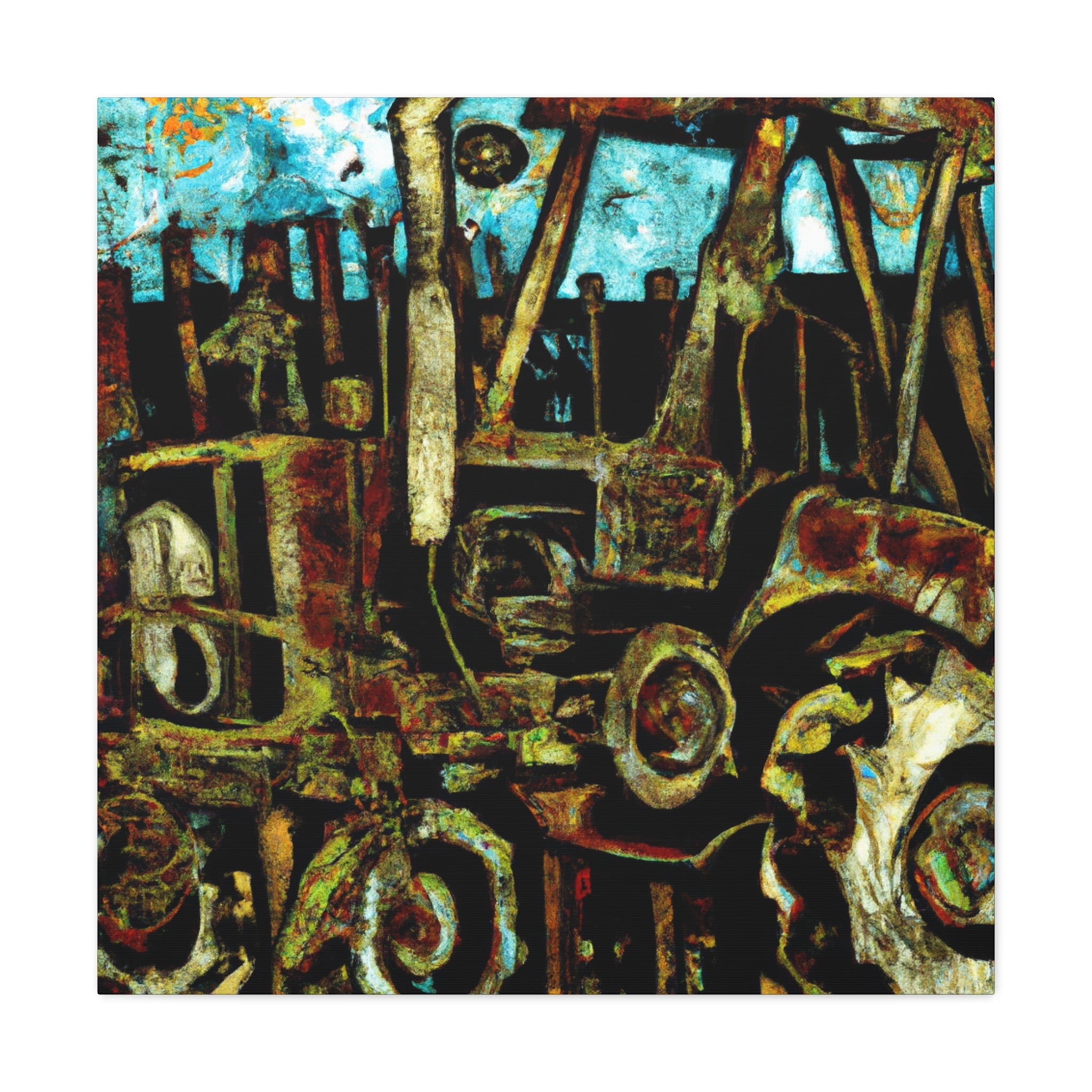 Mechanical Tractor Splendor - Canvas - Walmart.com