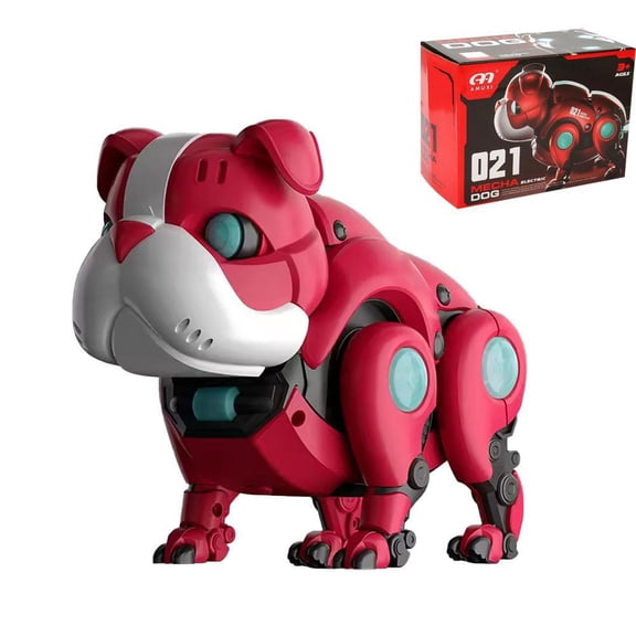 Mechanical Voice-Activated Animal Dog, Smart Dog, Illuminated Electric Dog