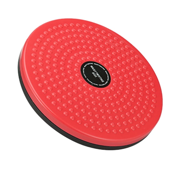 Mechanical Waist Twisting Disc, No Battery Self Control Fitness Twisting Board, Waist Muscle Shaping Exercise Device for Core Training, 1 Piece ( Red )