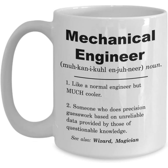 Mechanical engineer definition coffee mug, funny mechanical engineer tea cup, mechanical engineer gift ideas, gifts For women, gifts for men, mechanic,11oz