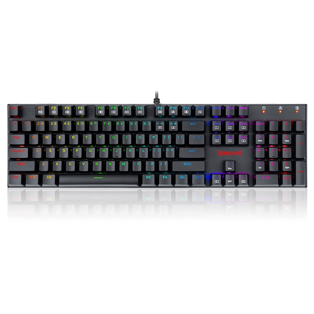 Mechanical keyboard Redragon 104-Key K565-RGB, Wired, RGB Backlight, US ...