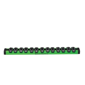 Mechanics Time Savers 0.25 in. Lock-a-Socket Metric Drive - Green
