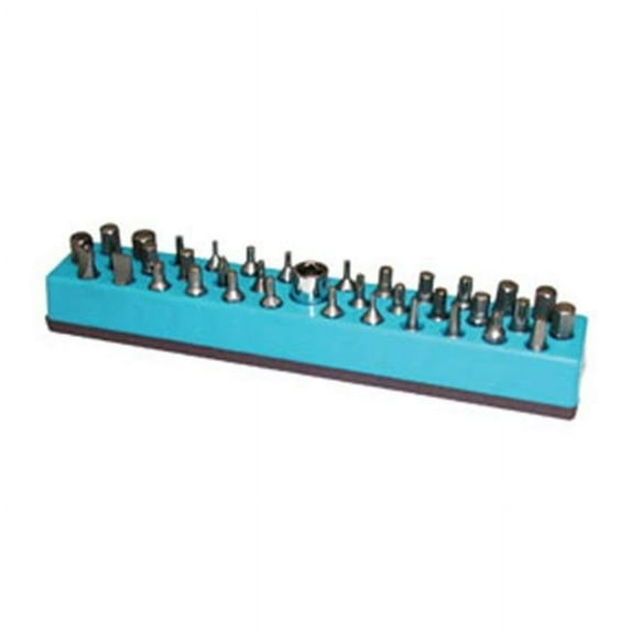 Mechanics Time Savers 580 0.25 in. Hex Bit Organizer - Blue