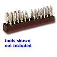 thumbnail image 1 of Mechanics Time Savers 586 1/4" Magnetic Dark Green 37-Piece Bit Holder, 1 of 1