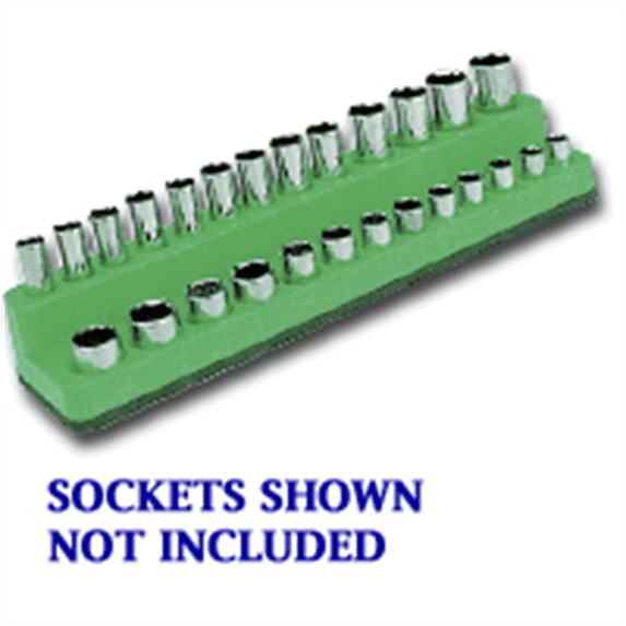 Mechanics Time Savers 726 1/4" Dr Magnetic Socket Holder 4-14mm