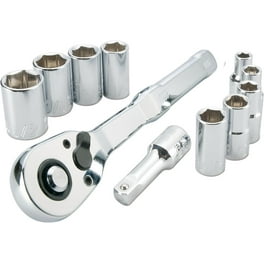 Hotta F-120 (8点セット) Hyper Tough 137 Piece 1/4 and 3/8 inch Drive Mechanic Socket
