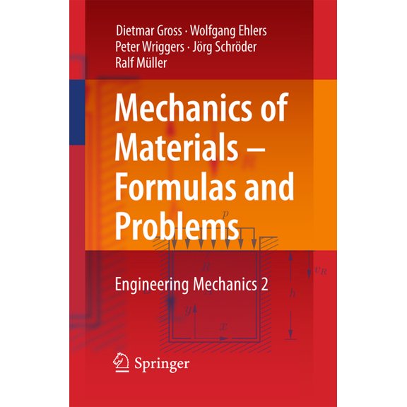 Mechanics of Materials - Formulas and Problems: Engineering Mechanics 2, (Paperback)