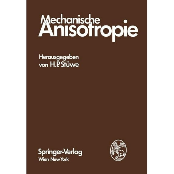 Mechanische Anisotropie, (Paperback)