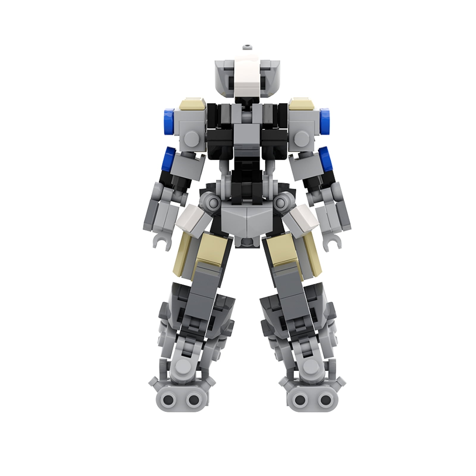 Mechanised Marine Suit Robot Building Set, MOC Mecha Display Model
