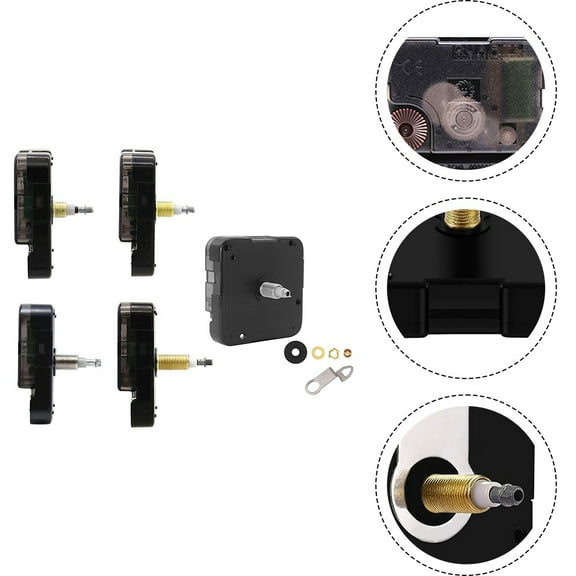 Mechanism Diy-Silent Wall Clock Quartz Movement Repair Tool Replace Kit 20Mm 12Mm Smile Home